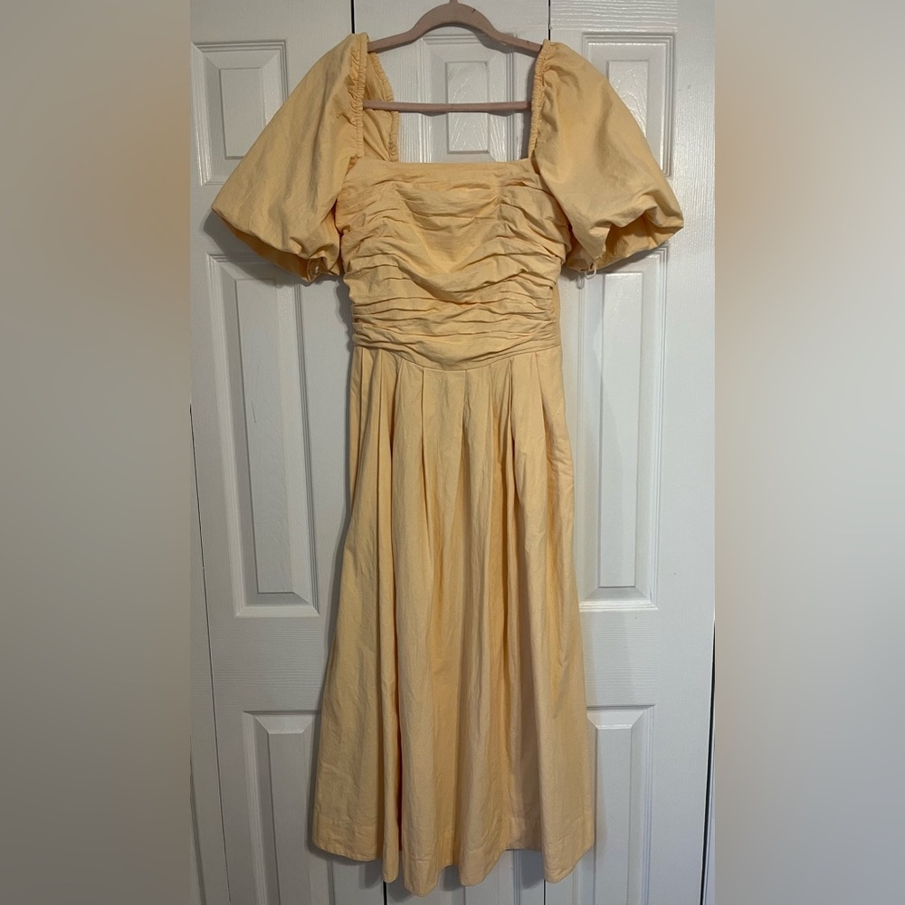 Free people puff shoulder dress